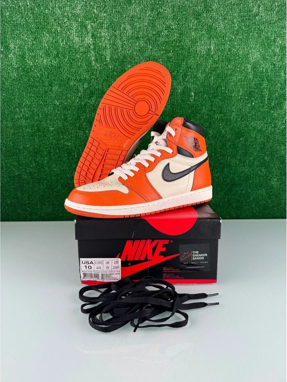 Size 10 - Jordan 1 Retro High OG shattered backboard away 2016 CLEAN!